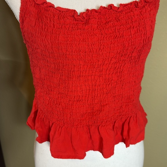 Red Ruffled Women's Top size medium
Sim and Sam - Picture 6 of 8